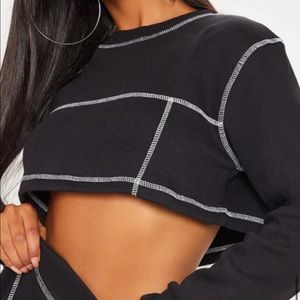 Cropped Crewneck sweatshirt